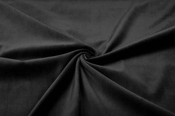 Cotton Velvet Fabric Donn Deep Dark Brown
