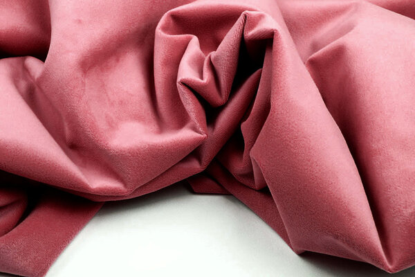 Veloursstoff Samt Pica Altrosa Veloursstoff Samt Pica Altrosa