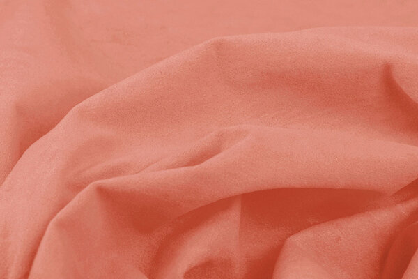 Velours Velours Tissu Pica Saumon Velours Velours Tissu Pica Saumon