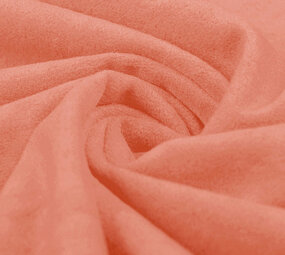 Velor Velvet Fabric Pica Salmon