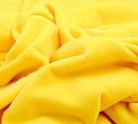 3 meter Velor Velvet Fabric Vultur Lemon Yellow