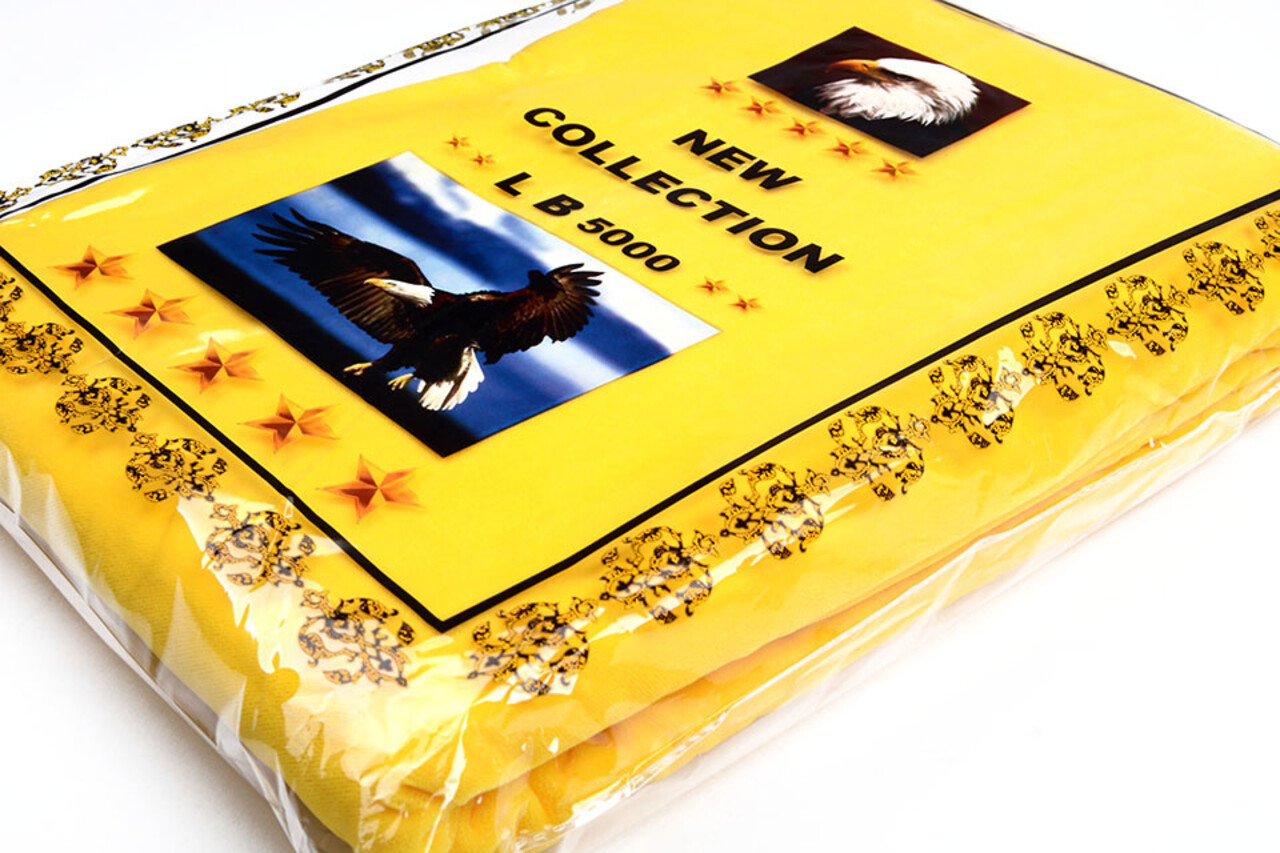 3 meter Velor Velvet Fabric Vultur Lemon Yellow