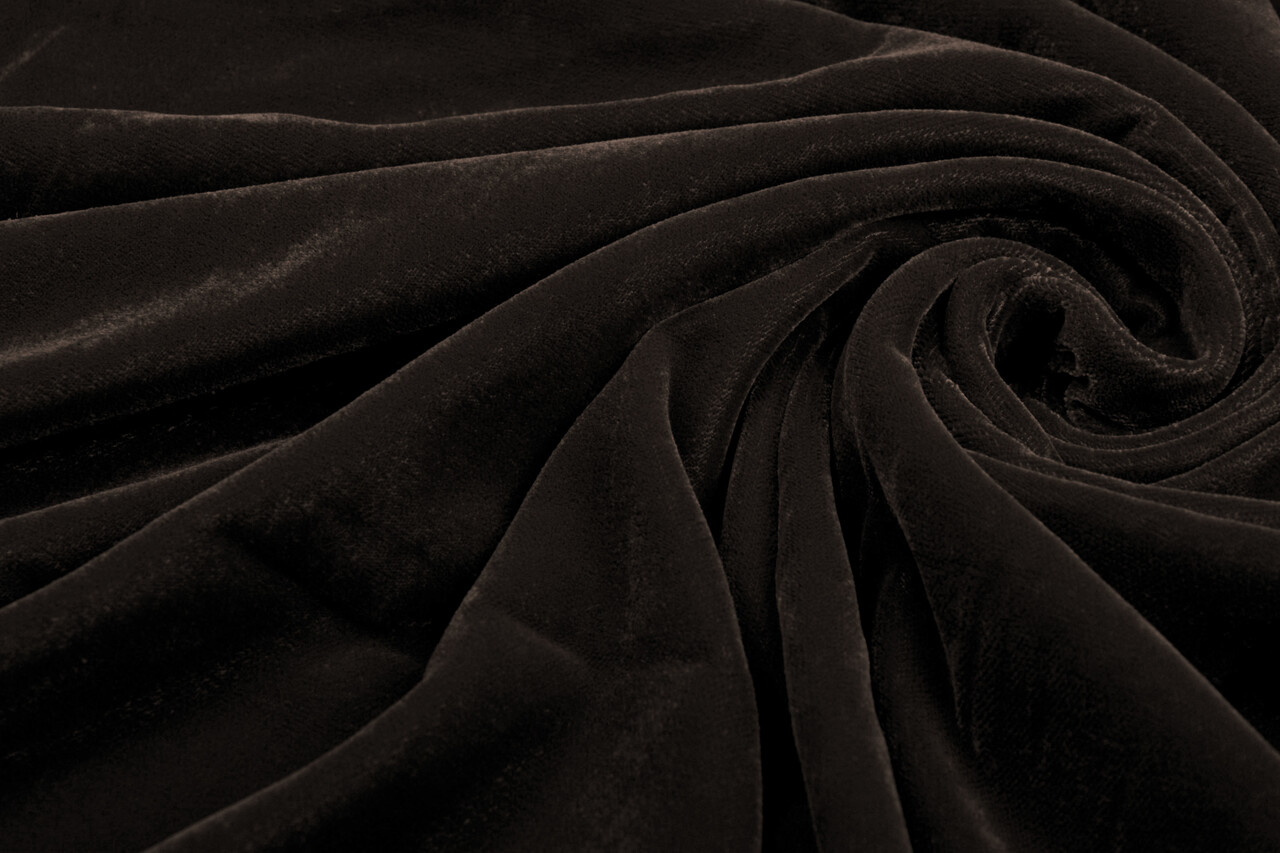 3 meter Velor Velvet Fabric Vultur Dark brown 3 meter Velor Velvet Fabric Vultur Dark brown