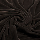 3 meter Velor Velvet Fabric Vultur Dark brown