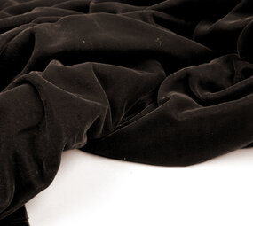 3 meter Velor Velvet Fabric Vultur Dark brown