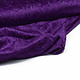 Velours de Panne  Kukka Dark purple