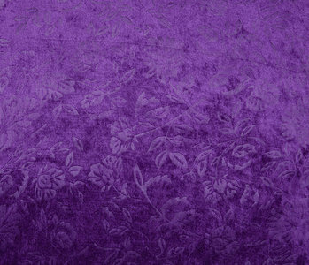 Velours de Panne Kukka Dark purple