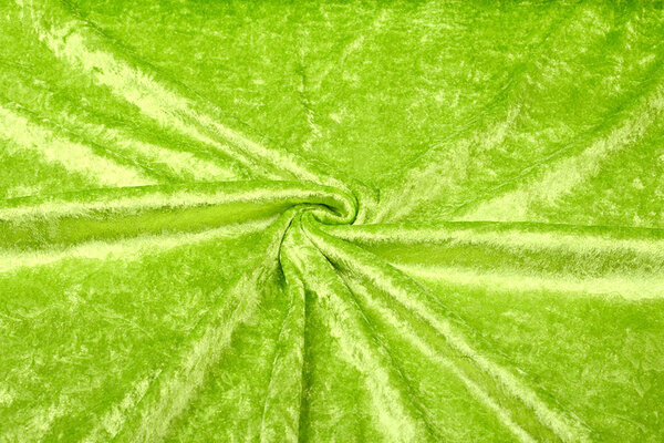 Velours de Panne Kukka Lime Velours de Panne Kukka Lime