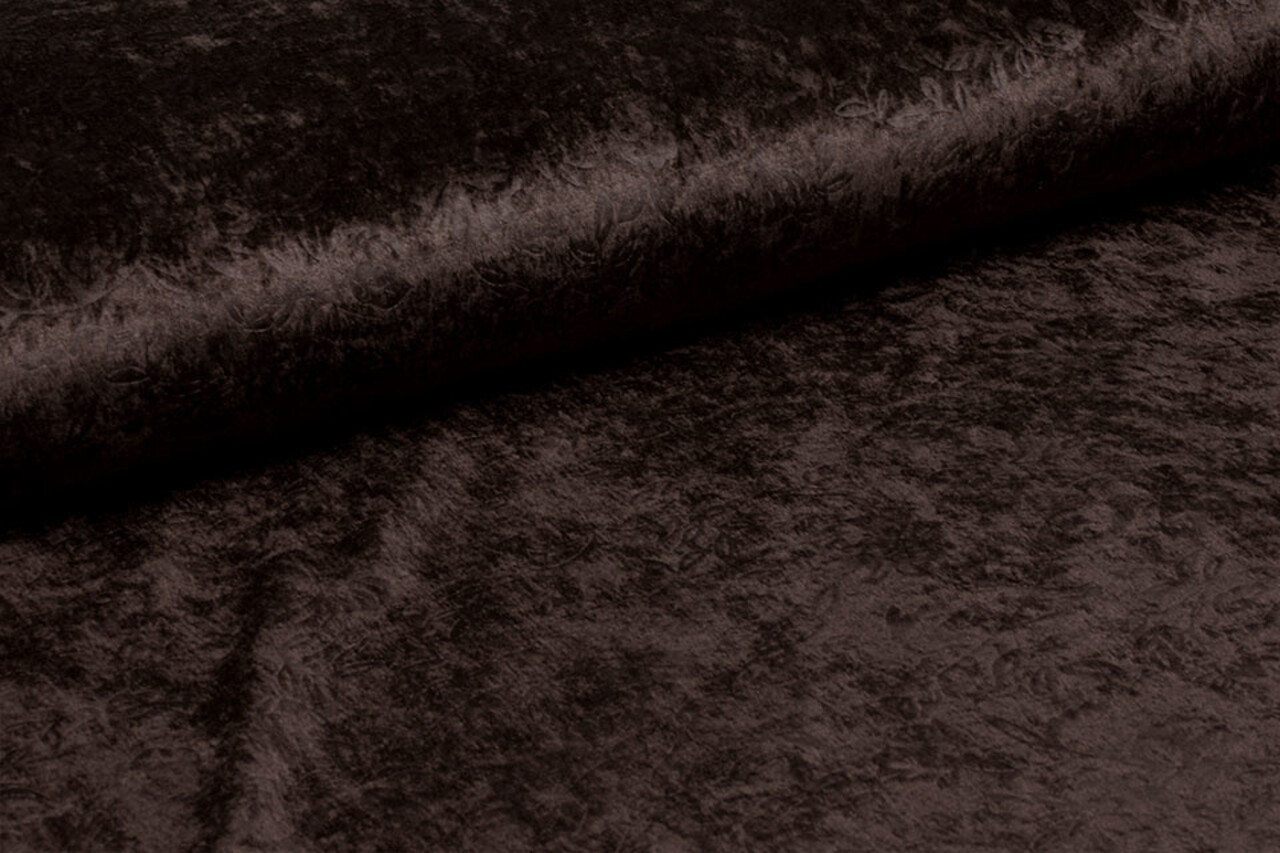 Velours de Panne Kukka Donker Bruin Velours de Panne Kukka Donker Bruin
