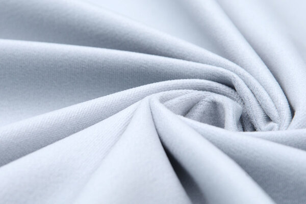 Velours Fluweel Stof Nina Grijs Blauw Velours Fluweel Stof Nina Grijs Blauw