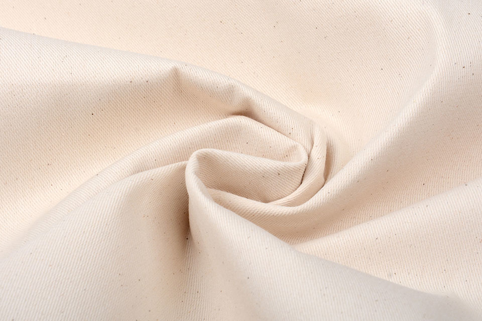Coarse stretch Cotton Unbleached Off White
