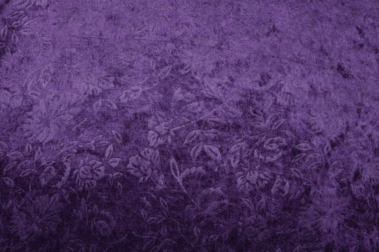 Pannesamt Kukka Tief Dunkelviolett Pannesamt Kukka Tief Dunkelviolett