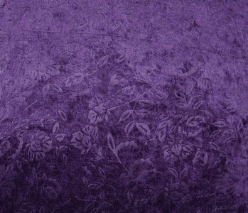 Velours de Panne Kukka Deep Dark purple