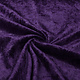 Velours de Panne Kukka Deep Dark purple