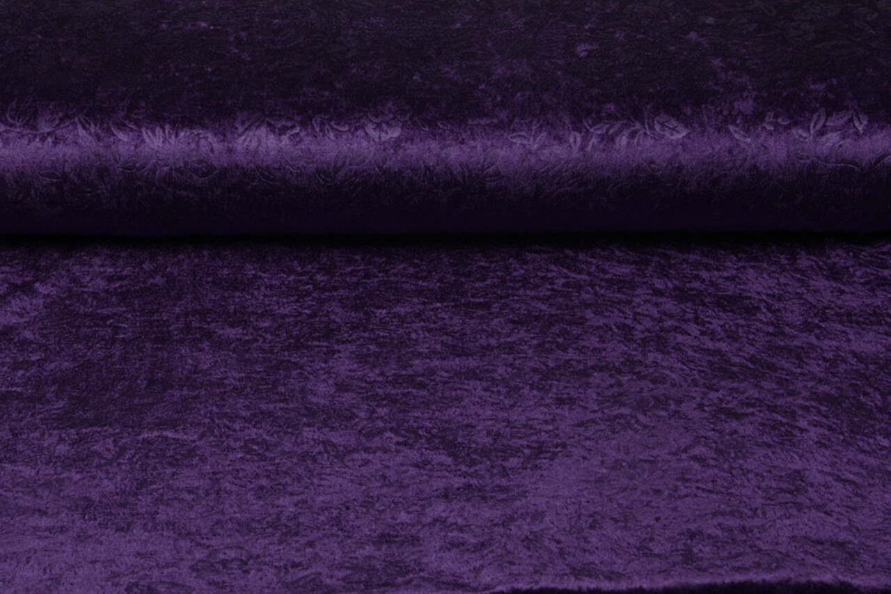 Pannesamt Kukka Tief Dunkelviolett Pannesamt Kukka Tief Dunkelviolett