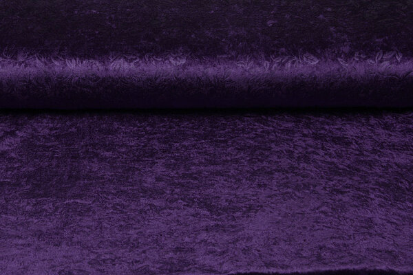 Velours de Panne Kukka Diep Donker Paars