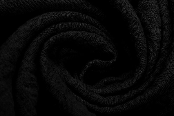 Oeko-Tex® Tessuto di Mussola Nero Oeko-Tex® Tessuto di Mussola Nero