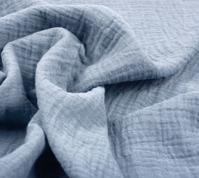 Oeko-Tex® Tessuto di Mussola Chiaro Denim Oeko-Tex® Tessuto di Mussola Chiaro Denim