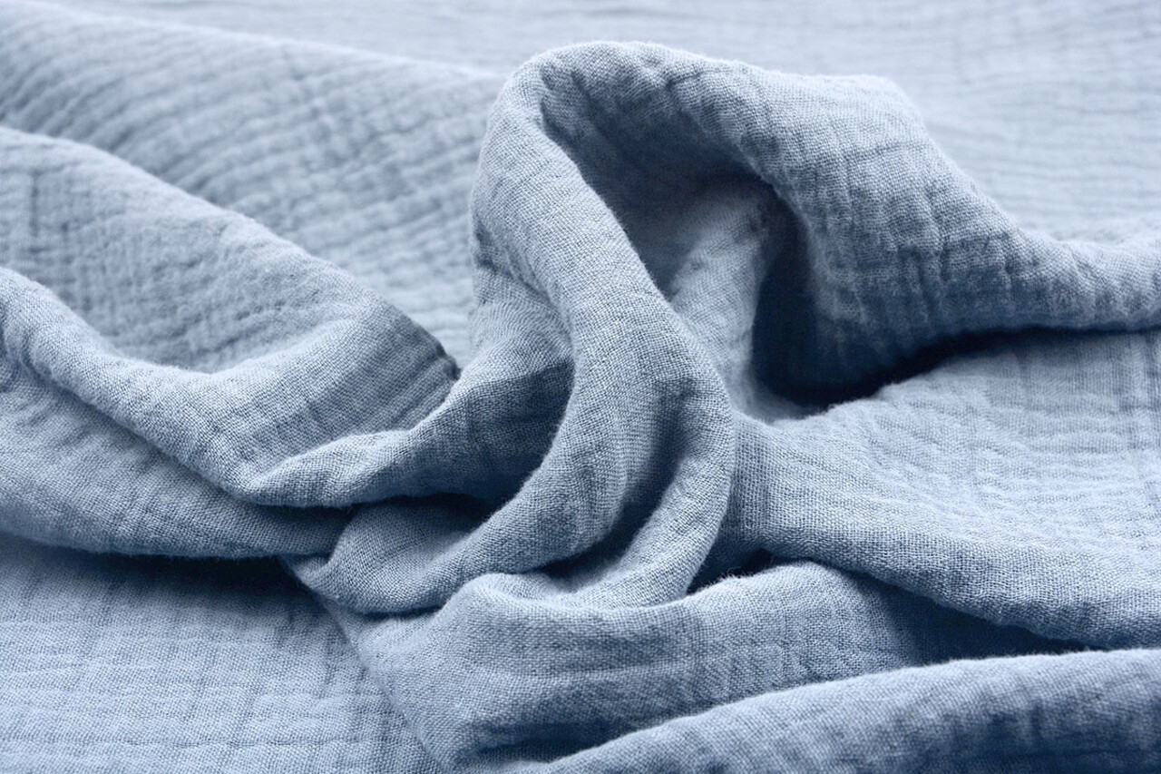 Oeko-Tex®  Double Gauze Fabric Light jeans