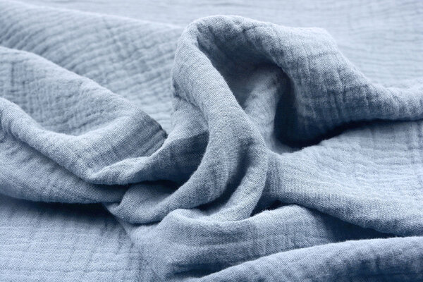 Oeko-Tex® Baumwoll Musselin Stoff Leichte Jeans Oeko-Tex® Baumwoll Musselin Stoff Leichte Jeans