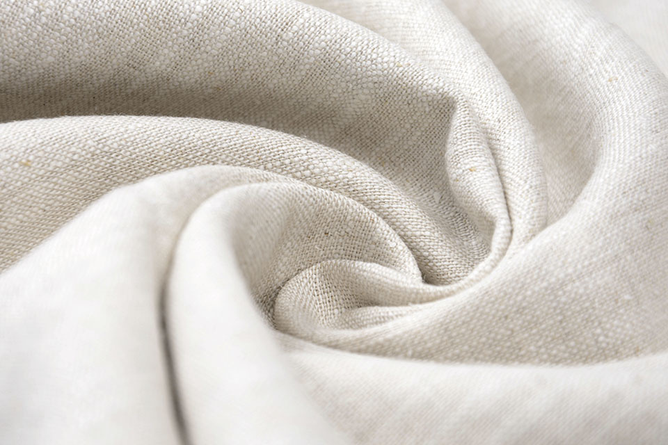 Pure Linen Fabric, Natural- Width 135cm – Lincraft