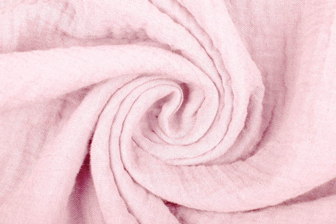 Oeko-Tex®  Double Gauze Fabric Light pink