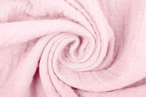 Oeko-Tex®  Tessuto di Mussola Rosa Chiaro