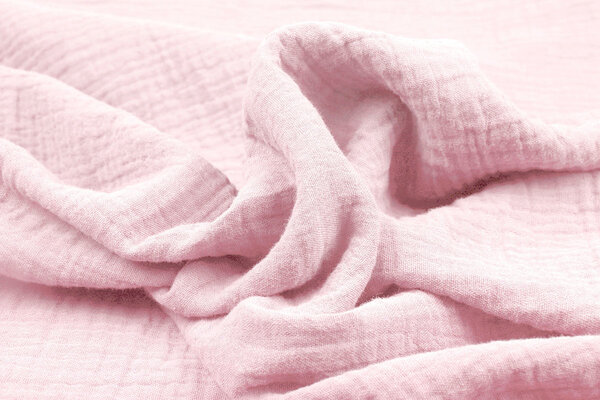 Oeko-Tex® Tela de Muselina Rosa Claro Oeko-Tex® Tela de Muselina Rosa Claro