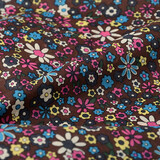 100% Cotton Flowar Brown 100% Cotton Flowar Brown