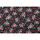 100% Cotone Stampa Floreale Hanna Nero 100% Cotone Stampa Floreale Hanna Nero