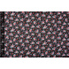 100% Cotone Stampa Floreale Hanna Nero 100% Cotone Stampa Floreale Hanna Nero