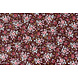 100% Cotone Stampa Floreale Hanna Marrone 100% Cotone Stampa Floreale Hanna Marrone