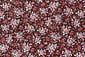 100% Algodón Estampado Floral Hanna Marrón 100% Algodón Estampado Floral Hanna Marrón