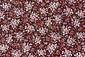 100% Baumwolle Blumendruck Hanna Braun 100% Baumwolle Blumendruck Hanna Braun