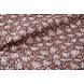 100 % Coton Imprimé Floral Hanna Marron 100 % Coton Imprimé Floral Hanna Marron