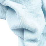 Oeko-Tex® Tela de Muselina Azul Claro Oeko-Tex® Tela de Muselina Azul Claro