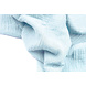 Oeko-Tex®  Tela de Muselina Azul Claro