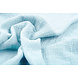 Oeko-Tex®  Tela de Muselina Azul Claro