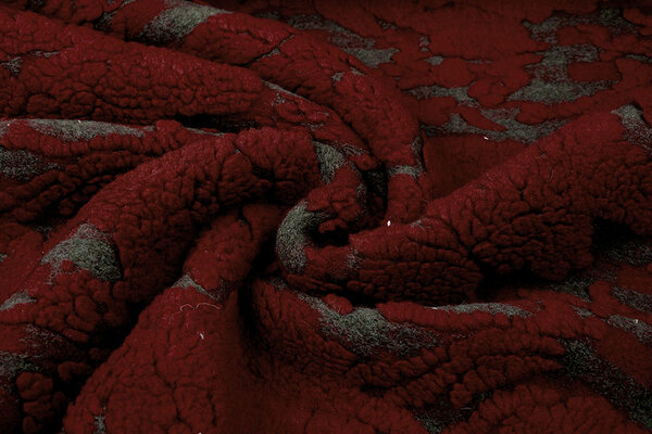 Knitted Woolen fabric Sheep Wool look Diamond Bordeaux Knitted Woolen fabric Sheep Wool look Diamond Bordeaux