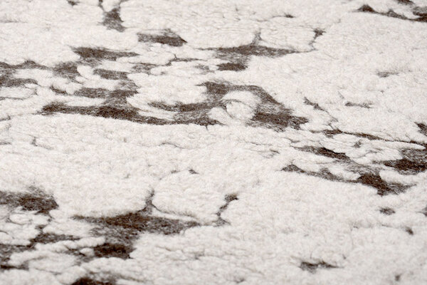 Knitted Woolen fabric Sheep Wool look Diamond Dark Brown Knitted Woolen fabric Sheep Wool look Diamond Dark Brown