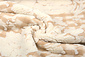 Gestrickter WollStoff Schafwolle aussehen Diamond Beige Gestrickter WollStoff Schafwolle aussehen Diamond Beige