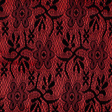 Lace on Charmeuse Red Lace on Charmeuse Red