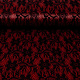 Lace on Charmeuse Red