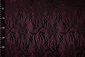 Lace on Charmeuse Bordeaux