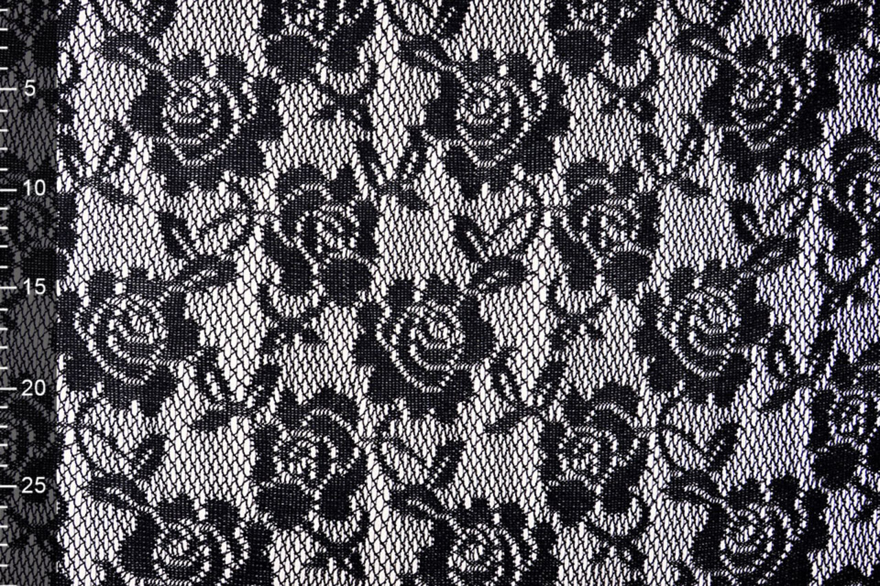 Lace on Charmeuse Beige