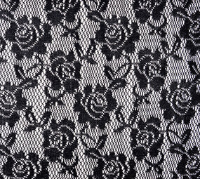 Lace on Charmeuse Beige