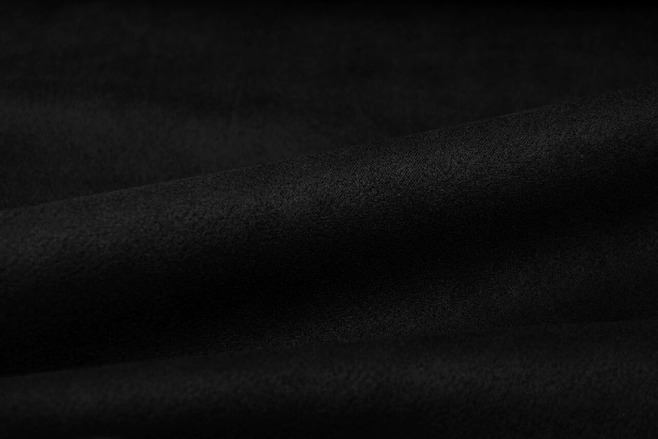 Light Scuba Suede Zwart