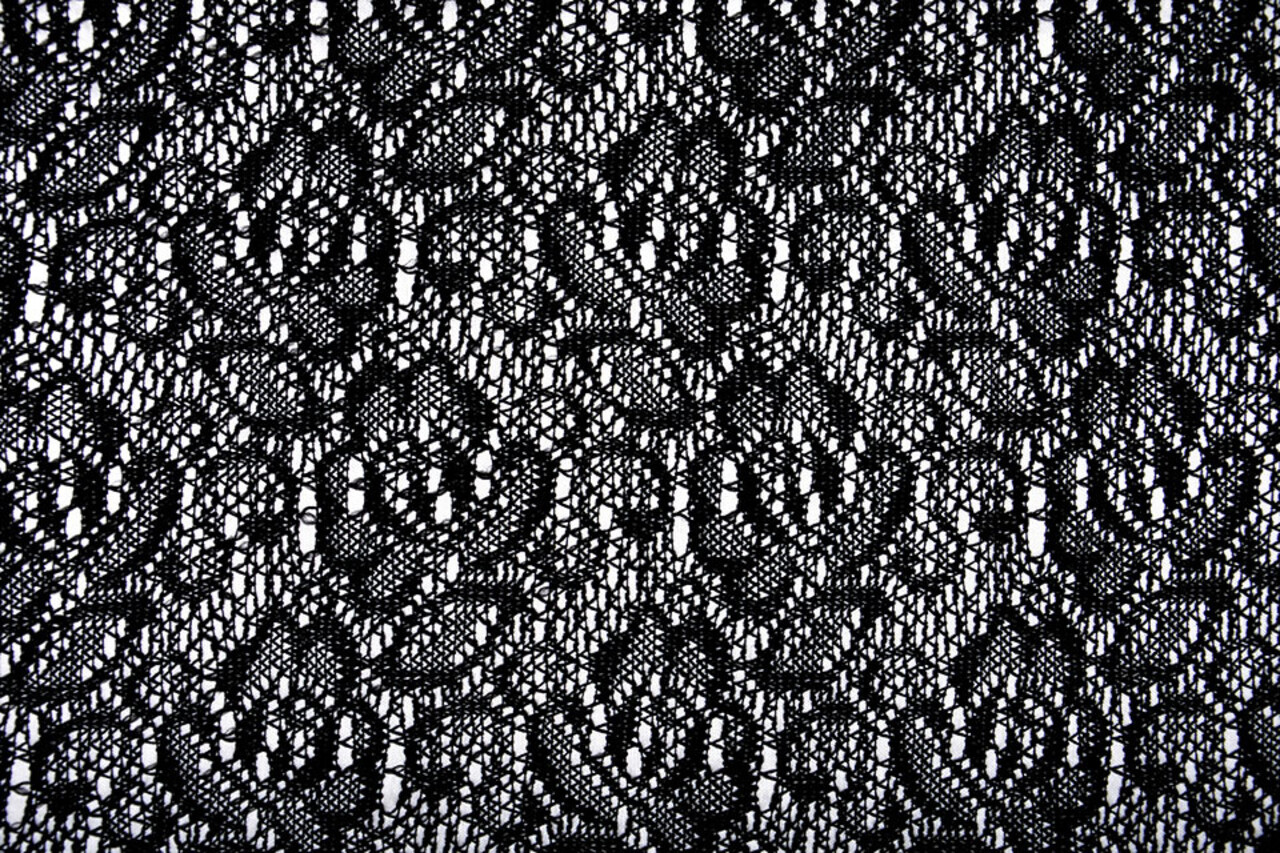 Lace on Charmeuse Silver