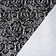 Lace on Charmeuse Silver