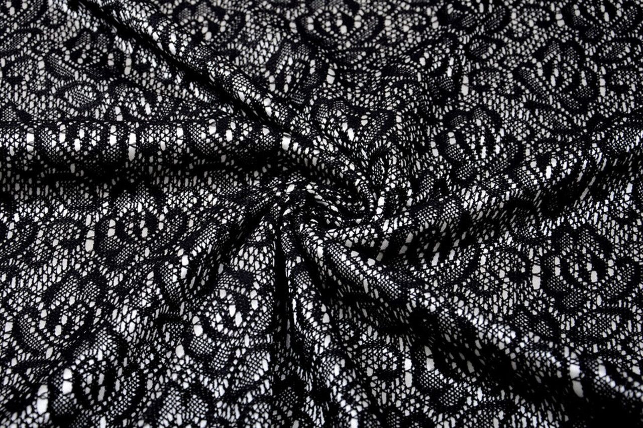 Lace on Charmeuse Silver